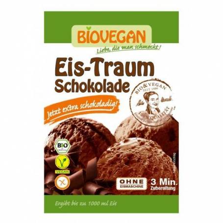 Inghetata de ciocolata (praf) bio 89g - Biovegan