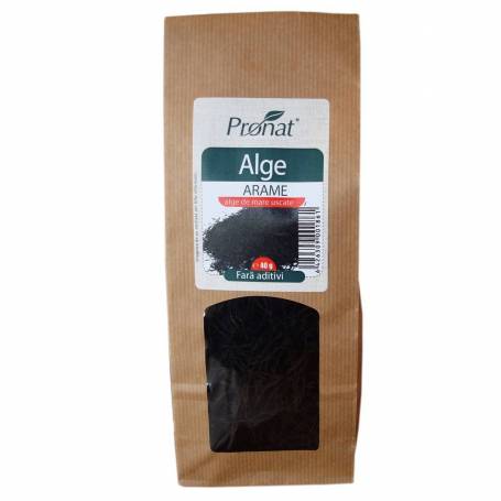 Alge ARAME - alge de mare uscate 40g - Pronat