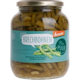 Fasole verde - eco-bio 380g - Nur Puur