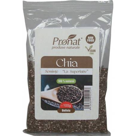 Seminte de Chia 100g Pronat