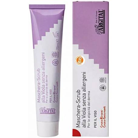 Crema exfolianta de violete non alergica, 75ml - Argital