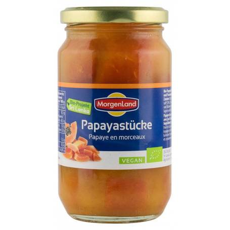 Papaya in suc de ananas 350g - Morgenland