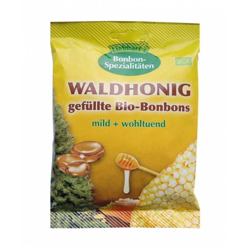 Dropsuri cu miere de padure - eco-bio 100g - Liebhart