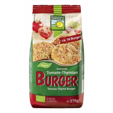 Mix pentru burgeri cu cereale - eco-bio rosii si cimbru - eco-bio 275g - Bohlsener Muhle