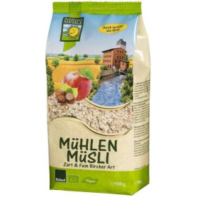 Musli macinat fin cu mere si alune - eco-bio 500g - Bohlsener Muhle