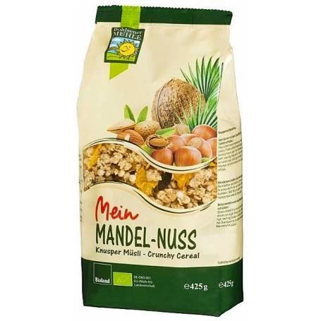 Musli cu migdale si alune - eco-bio 500g - Bohlsener Muhle