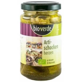 Inimi de anghinare in ulei de masline si verdeturi - eco-bio 200g - Bio Verde