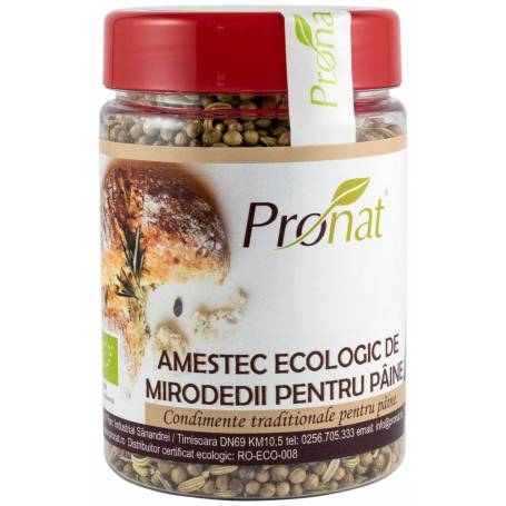 Amestec de mirodenii pentru paine - eco-bio 110g - Pet - Pronat