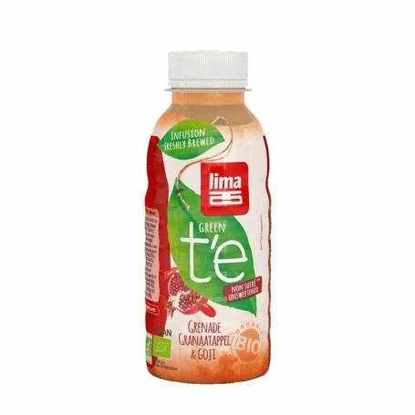 Ceai verde rodii si goji bio 330ml - Lima