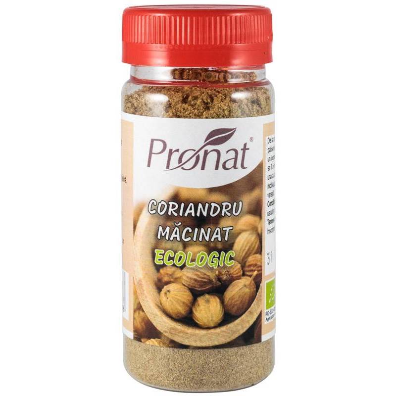 Coriandru macinat - eco-bio 35g - Pet - Pronat