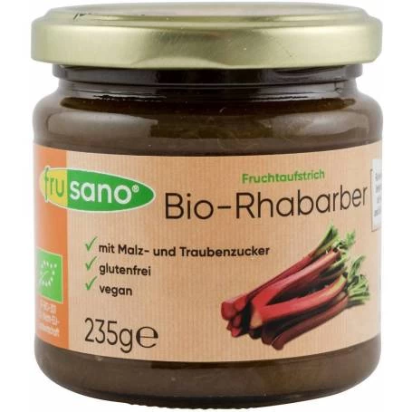 Gem de rubarba - eco-bio 235g - Frusano