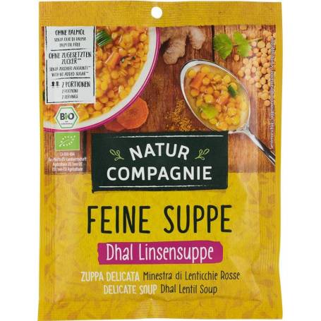 Supa crema de linte - eco-bio 60g - Natur Compagnie