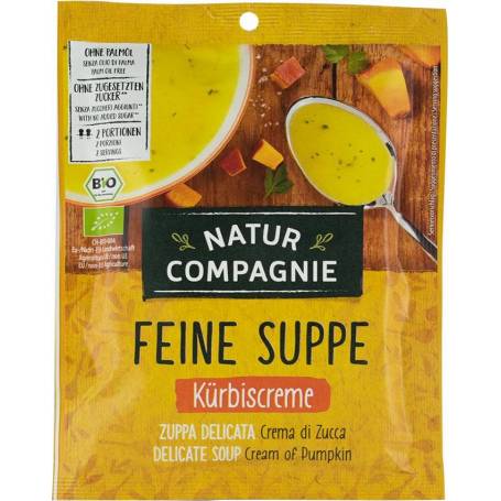 Supa crema de dovleac - eco-bio 40g - Natur Compagnie