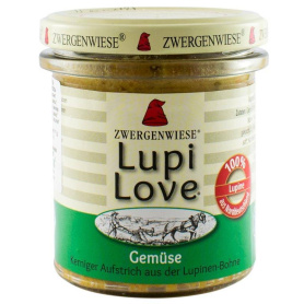 Pate vegetal din lupin cu legume - eco-bio 165g - Lupi Love - Zwergenwiese