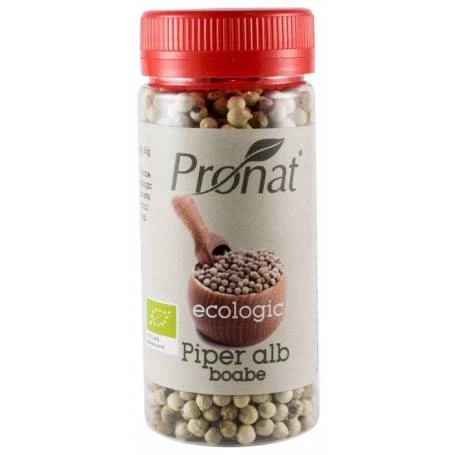 Piper alb boabe - eco-bio 60g - Pet - Pronat
