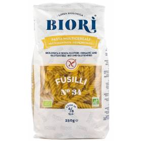 Fusilli din faina multicereale - eco-bio 250g - Biori