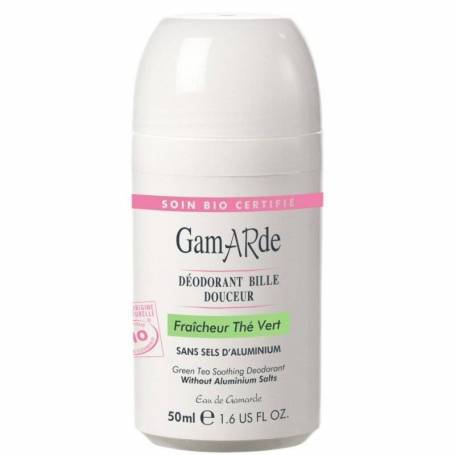 Deodorant natural roll-on cu ceai verde bio 50ml - Gamarde