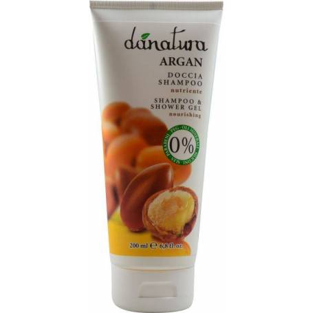 Sampon si gel de dus cu ulei de argan, 200ml - Danatura