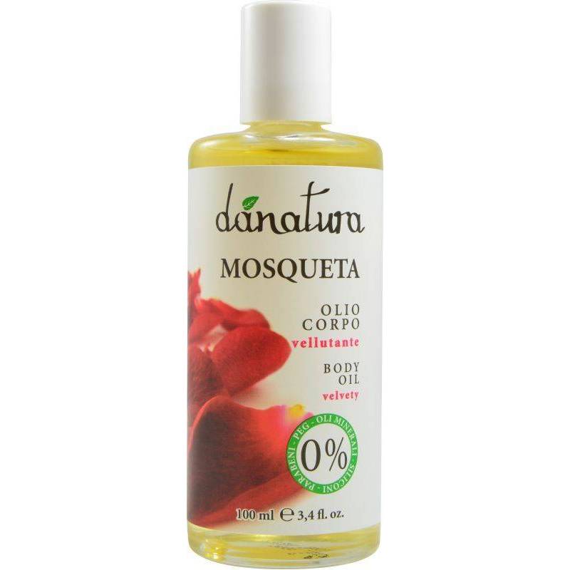 Ulei pentru corp cu ulei de trandafir, 100ml - Danatura