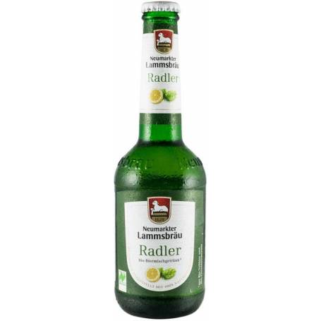 Bere Radler cu lamaie, 2,5% alcool - eco-bio 0,33L - Neumarkter Lammsbrau