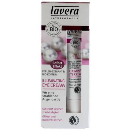 Crema de ochi iluminatoare antirid si anticearcan  - Basis Sensitiv 15ml - Lavera