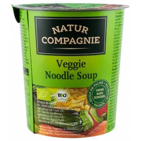 Supa vegetariana cu taitei - eco-bio - preparata - 50g - Natur Compagnie