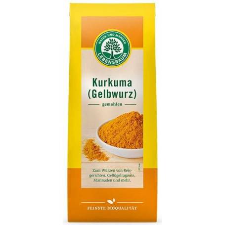 Pulbere de curcuma (turmeric) - eco-bio 50g - Lebensbaum