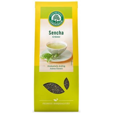 Frunze de ceai verde japonez in stil Sencha - eco-bio 75g - Lebensbaum