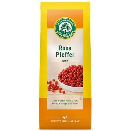 Piper roz - boabe intregi - eco-bio 25g - Lebensbaum
