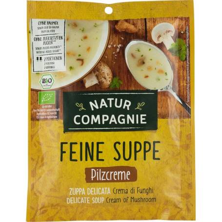 Supa crema de ciuperci - eco-bio 40g - Natur Compagnie