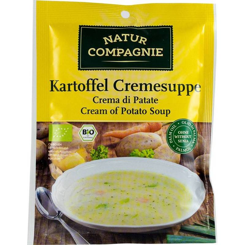 Supa crema de cartofi - eco-bio 48g - Natur Compagnie