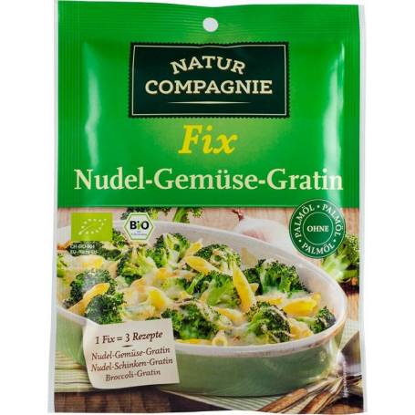 Mix pentru gratinare legume si paste - eco-bio 40g - Natur Compagnie