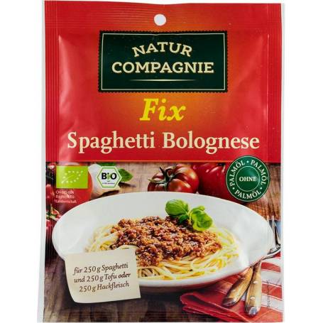 Sos pentru Spaghette Bolognese - eco-bio 40g - Natur Compagnie