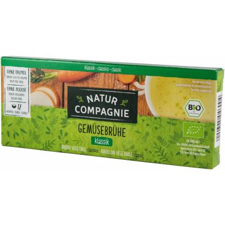 Supa concentrata de legume - eco-bio 12 cuburi - Natur Compagnie