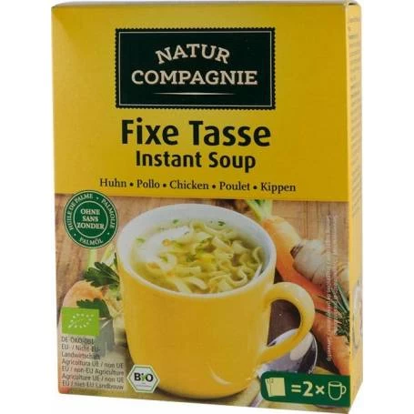Supa instant de pui cu taitei - eco-bio 34g - Natur Compagnie