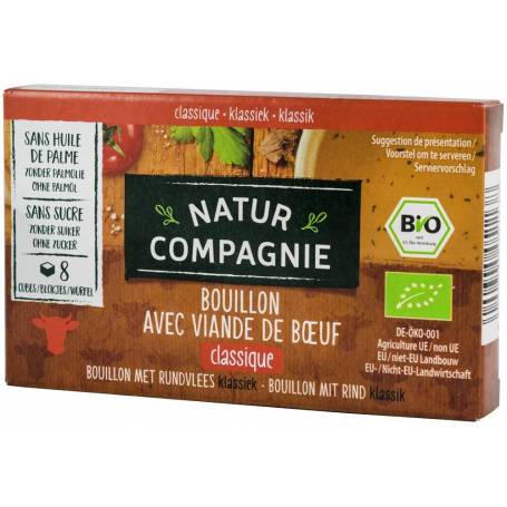 Supa cu carne de vita - eco-bio 96g - Natur Compagnie