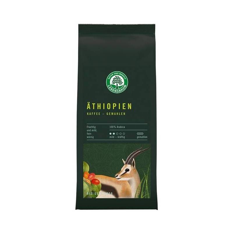 Cafea macinata Etiopiana - 100 % Arabica - eco-bio 250g - Lebensbaum