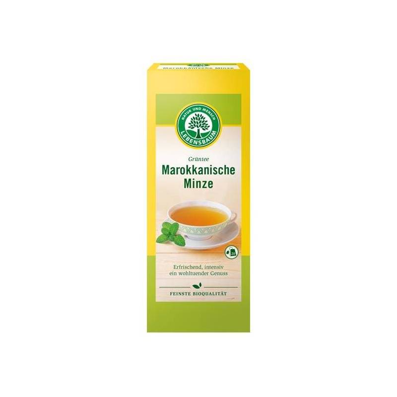 Ceai marocan cu menta, 20pl - eco-bio 40g - Lebensbaum