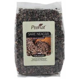 Sare neagra grunjoasa Kala Namak, 500g - Pronat