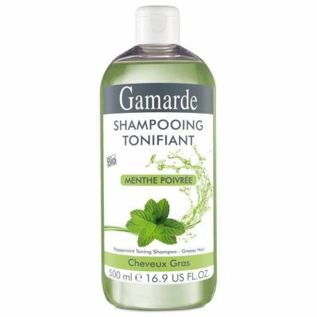 Sampon natural tonifiant bio 500ml - Gamarde