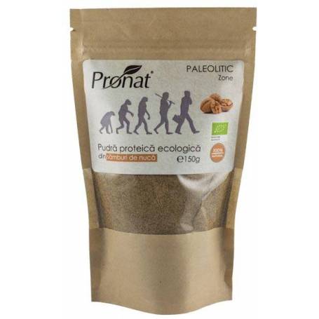 Pudra proteica din samburi de nuca - eco-bio 150g - Pronat