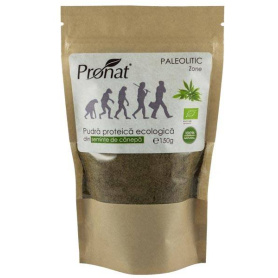 Pudra proteica din seminte de canepa - eco-bio 150g - Pronat