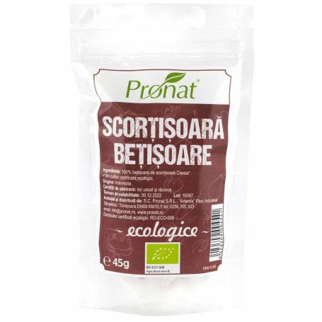 Scortisoara (Betisoare) - eco-bio 45g - Pet - Pronat