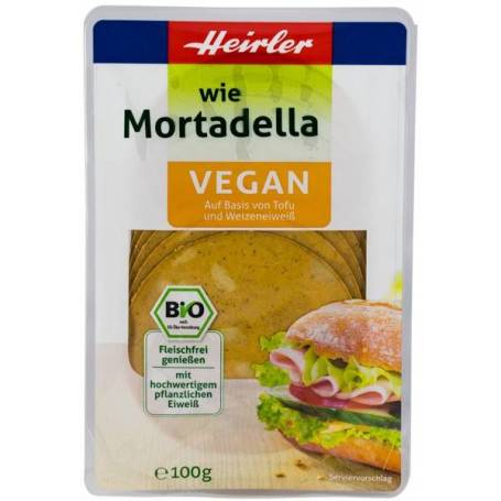 Mortadella - vegan ...ca si din carne - eco-bio 100g - Heirler