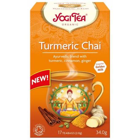 CEAI CU TURMERIC 17pl ECO-BIO - Yogi Tea