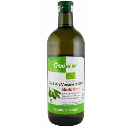 Ulei de masline extravirgin presat la rece 1000ml - ECO-BIO - CRUDOLIO