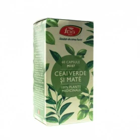Ceai verde si mate 60cps - Fares