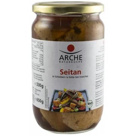 Seitan felii - eco-bio 650g/330g - Arche
