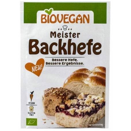 Drojdie uscata de panificatie, ECO-BIO Meister, 7g, BIOVEGAN