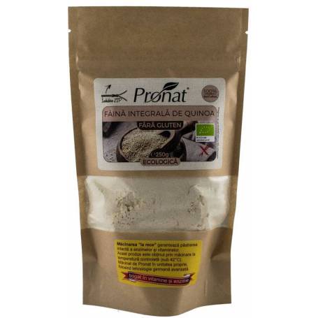 Faina integrala eco-bio de Quinoa, 250g, Pronat